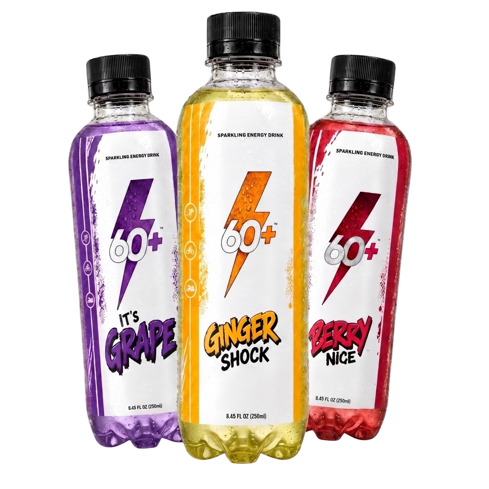 60+ Ginger Shock, It's Grape, Berry Nice